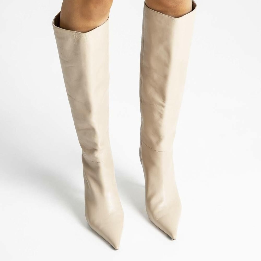 Horizon Vanilla Nappa 9.5cm Calf Boots